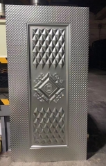 Embossed Stamped Metal Door Panel Sheet Steel Door Skin