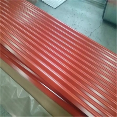 Galvanized Corrugated Steel / Iron Roofing Sheets Color Coated Sheet Price