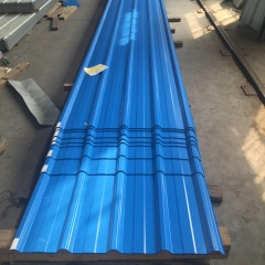 Factory Directly Price Color Coated Galvanized Corrugated Steel Sheet