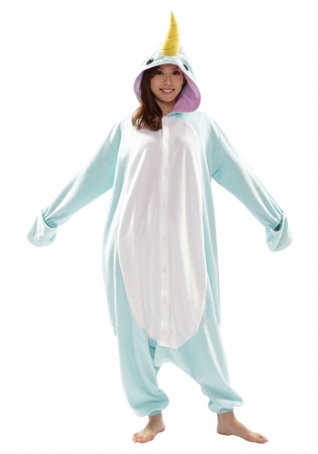 Blue Narwhal Kigurumi