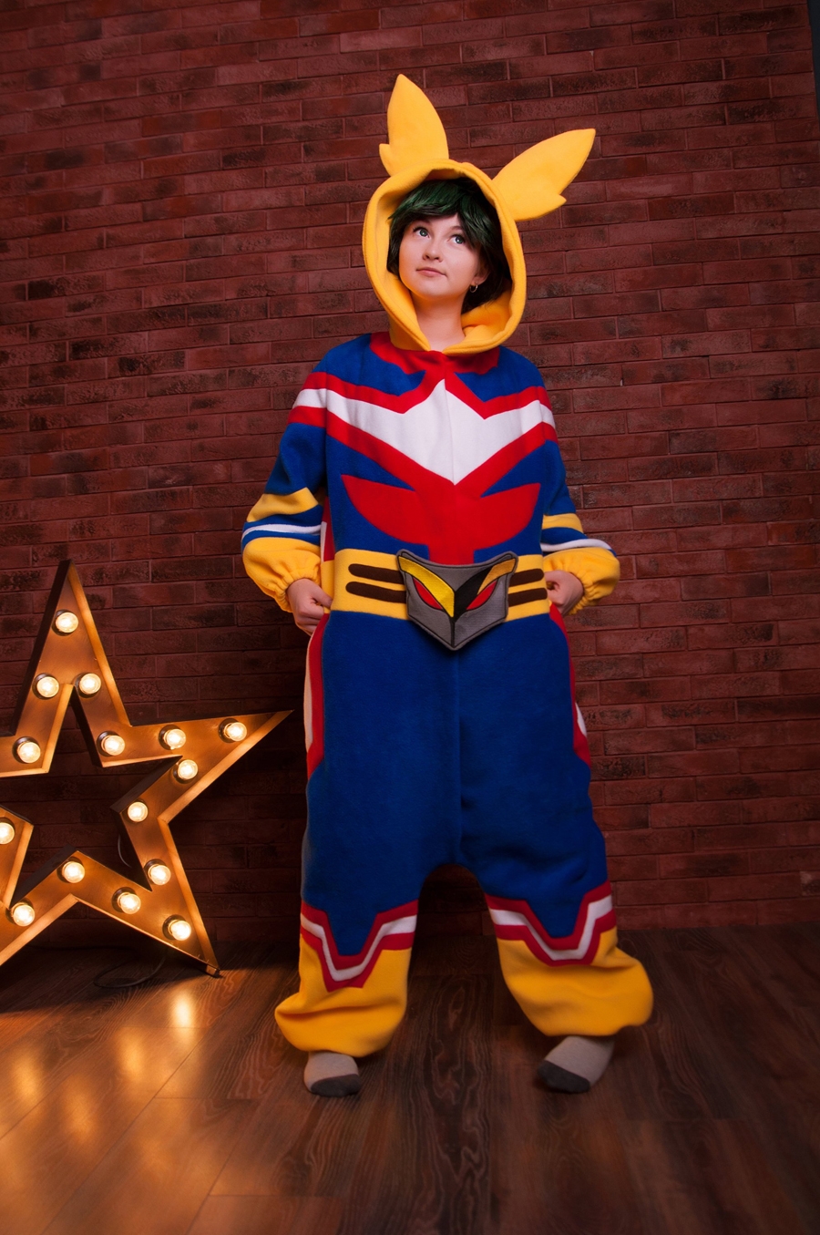 My Hero Acadamia Yagi Toshinori Kigurumi Onesie