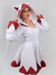 White Mage Kigurumi Dress Costume