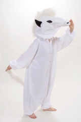 Adult White Horse Kigurumi Onesies Pajamas