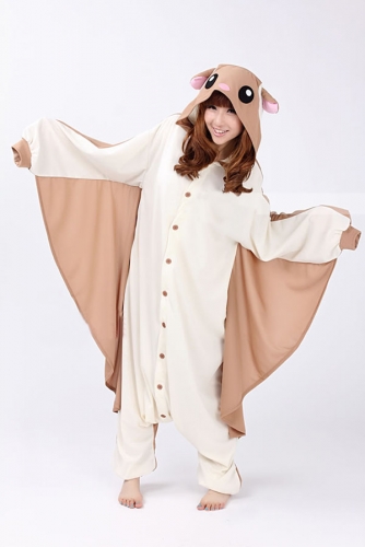 Kigurumi Flying Squirrel Cheap Onesies Costumes