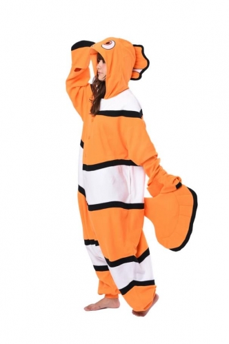 Adult Disney Finding Nemo Orange Clown Fish Costume Dg10083 for sale online