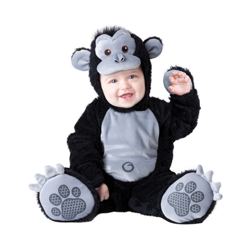 Black Gorilla Baby Romper Onesies Costumes