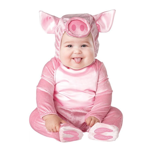 Pink Pig Baby Romper Onesies Costumes