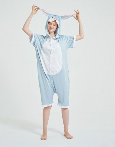 Kigurumi Bunny Short-Sleeved Summer Pajama