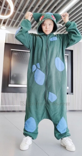 Pokemon Bulbasaur Kigurumi Onesies Costumes