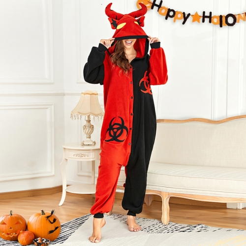 Hellboy kigurumi onesies Halloween costumes