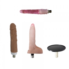 JESSKY 4 piezas de accesorios para máquinas sexuales 3 accesorios XLR