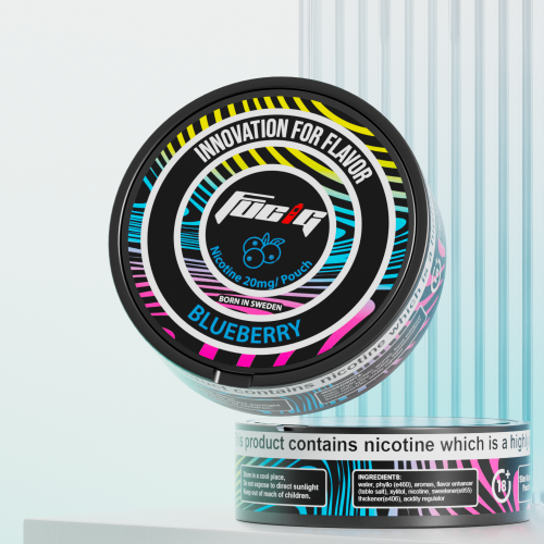 FUCIG SILM  NICOTINE POUCHES 20MG - BLUEBERRY