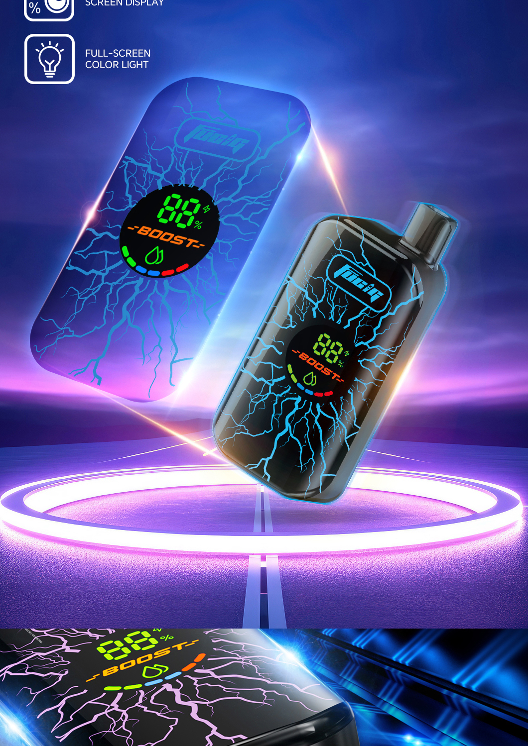 kleine e zigarette für unterwegs Touch Screen Vape Mod main image 0