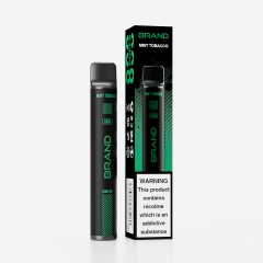 Mint Tobacco  TPD certified With 10 Flavor E-cigarette 2ml & 20mg/ml Wholesale Disposable Vape Pen Support OEM ODM