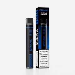 Blue Razz Lemonade TPD certified With 10 Flavor E-cigarette 2ml & 20mg/ml Wholesale Disposable Vape Pen Support OEM ODM