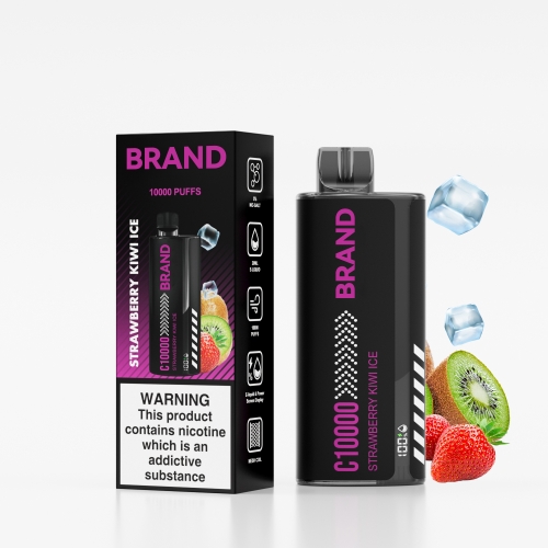 Strawberry Kiwi Ice Screen Display FUCIG C10000 Whoelsale Disposable Vaping 5%Nic Salt