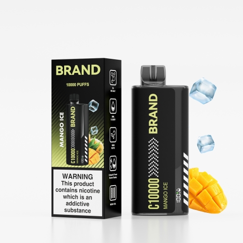 Mango Ice Screen Display FUCIG C10000 Whoelsale Disposable Vaping 5%Nic Salt