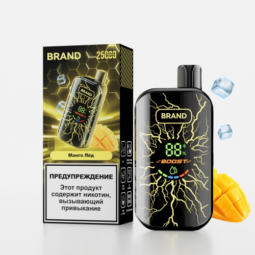 A Large Screen Display FUCIG M25000 Mango Ice Wholesale Electronics Cigarette  Disposable Vapes