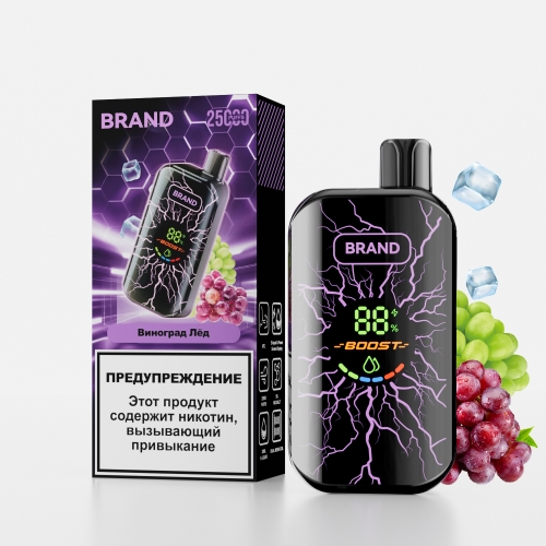 Grape Ice Wholesale Disposable Vaping  FUCIG M25000 Full Colorful Screen Display Vape 20mg/ml Nicotine