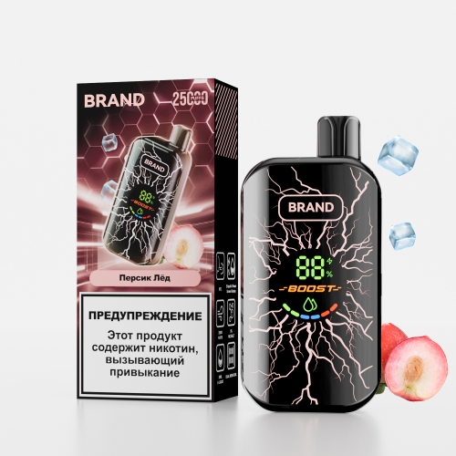 Disposable E-Cigarette Full  Colorful  Screen Display FUCIG M25000 Peach Ice Wholesale  Vapes