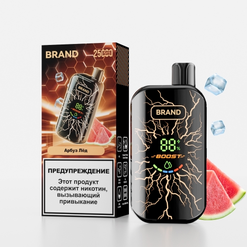 A Large Screen Display FUCIG M25000 Watermelon Ice Wholesale Electronics Cigarette  Disposable Vapes
