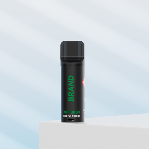 TPD Refilled Pod For Customize 20mg/ml Tasty Flavor Mint Tobacco