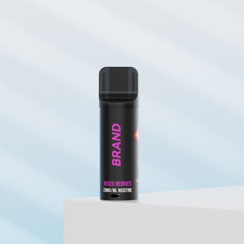 TPD Refilled Pod For Customize 20mg/ml Tasty Flavor Mixed Berries