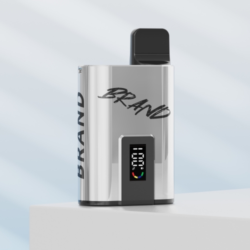 Grey TPD Disposable Recharegable Device Pro S With Screen Display and Child Lock