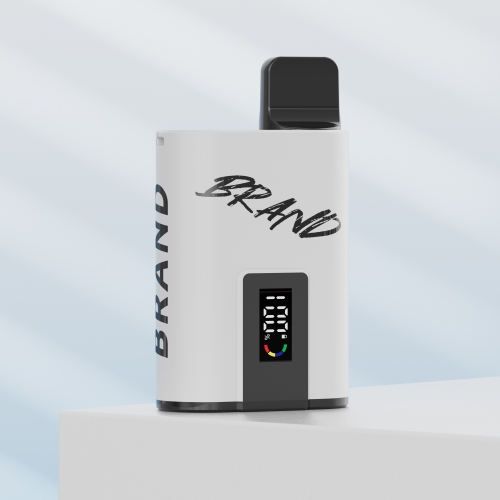 White TPD Disposable Recharegable Device Pro S With Screen Display and Child Lock