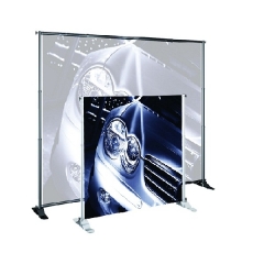 Telescoping Banner Stand