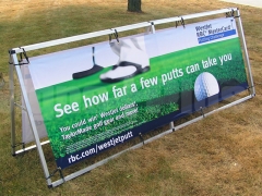 Sports A-Frame Banner Stand