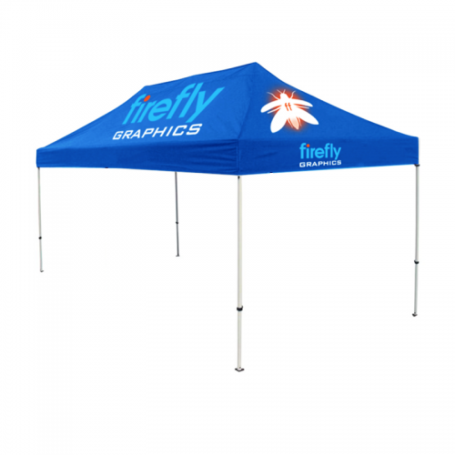 Standard 15FT/3X4.5 Custom Print Canopy Tents (No Bag)