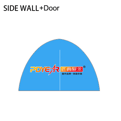 16FT/5X5M Air Tent Wall+Door