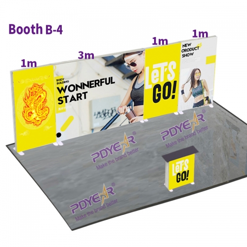 Custom PVC Lightbox Exhibition Booth B-4