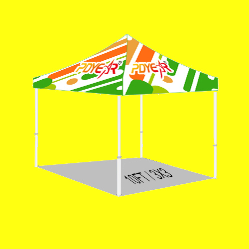 3X3/10FT Print Canopy Only (600D Seamless No Join)