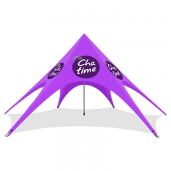 20FT Star Tents with Printing (600D Joined)