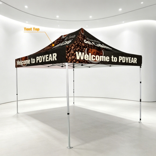 5x6.5FT/2x3M Custom Tent with Printing