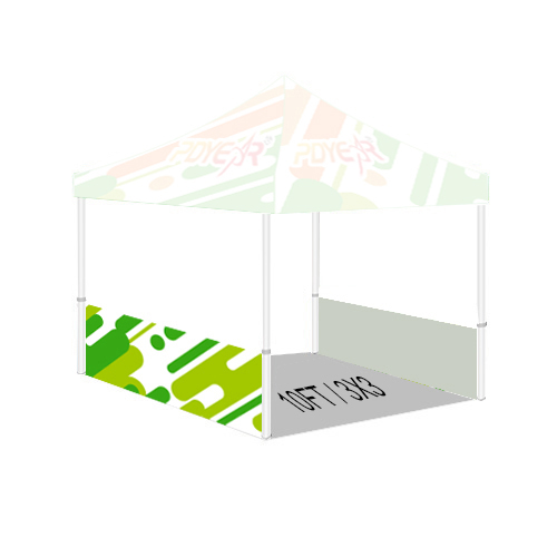 3M/10FT(Width) Print Half Wall Only