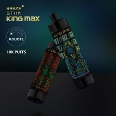 BREZE STIIK KING MAX 10000 puffs 0mg disposable vape