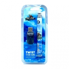 Twist 1100mAh adjustable voltage 510 battery with charger Signature Collection