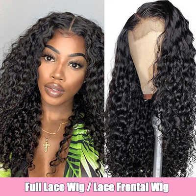 Brazilian Human Hair Italian Curly Lace Front Wigs Cheap Full Lace Wigs With Baby Hair