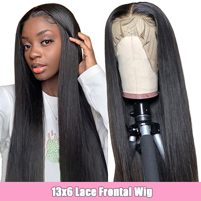 13*6 Lace Front Wigs Straight Human Hair Lace Frontal Wigs