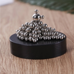 RAIKOU Magnetische Kugeln Magnetische Skulptur DIY Stressabbau Bälle Cleveres  Magnetische Spielzeug für Schreibtisch Dekoration 171 Perle