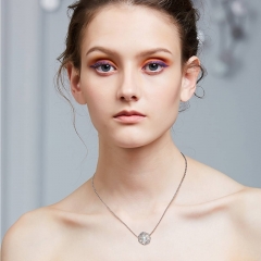 RAIKOU Perle naturelle, élégante et simple Collier de perles naturelles, Bijoux créatifs à la mode, 39cm+6cm de chaîne d'extension