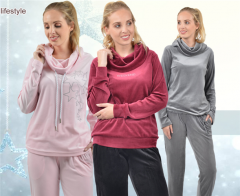RAIKOU femme combinaison de loisir combinaison de fitness survêtement pyjama