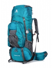 Sac à dos de randonnée, MOLLE, étanche, sac à dos de trekking, outdoor, sac, waterproof, support de portage en alliage d'aluminium, sac de voyage, 1,65 kg, 80 litres, 80cm * 30cm * 40cm