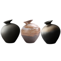 Vase, clay vase, clay, set, elegant, classic shape, flower vase, room decoration, living room, amphora, minimal, discreet, bulbous vase, spherical shape