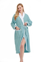 Ladies and gentlemen luxurious bathrobe dressing gown sauna wellness coat from the RAIKOU Yin Yang series