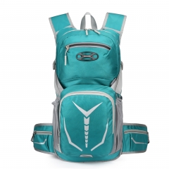 Fahrradrucksack 18L Ultraleicht mit Reflexstreifen und Helmabdeckung Trinkrucksack Wasserdicht Radsport Hydration Outdoor Rucksack für Danmen und Herren