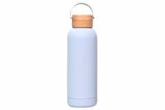 RAIKOU Thermoflasche Edelstahl Trinkflasche |500ml Vakuumisolierte Wasserflasche|Auslaufsichere Deckel|Sportflasche|0.5L |Heiß & Kalt